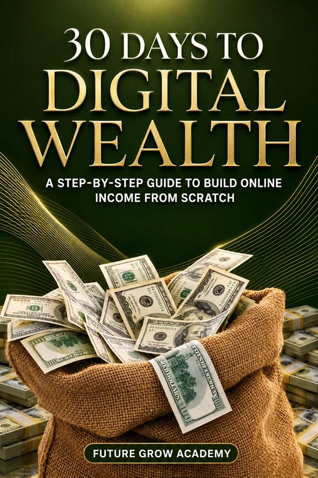 30 Days To Digital Wealth ebook cover