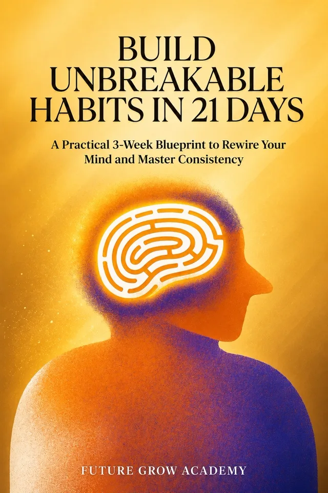 Build Unbreakable Habits in 21 Days ebook cover
